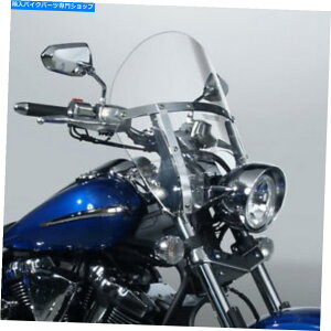 Windshield �S���T�C�N��16�C���`�X�C�b�`�u���[�h�E�C���h�V�[���h - N21438 National Cycle 16 in. Chopped Switchblade Windshield - N21438