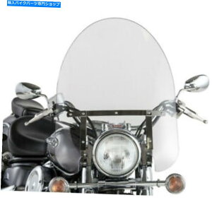 Windshield XbvXg[}NVbNEChV[h - 22C` - iNAjSS-30-22CVQ Slipstreamer Classic Windshield - 22" - Oversized (Clear) SS-30-22CVQ