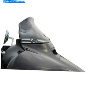 Windshield Klock��4�C���`�ɓ������܂��B�t���A�t�����g�K���X�A�_�[�N�X���[�N14-19�n�[���[�t���z�X�g�t���N Klock Werks 4in. Flare Windshield, Dark Smoke 14-19 harley flht flhx trike�y���s�A���i�z