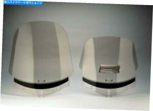 Windshield XbvXg[}[̌ptgKX^Tc[T167V-T Slipstreamer Replacement Windshield Smoke Tulsa Touring with Vents T167V-T