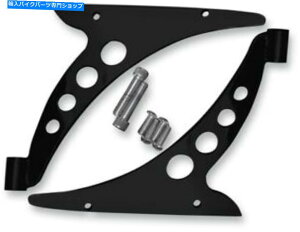 Windshield CovingtonsNbVo[uPbgG~l[^[/tFAOT|[gubNC0049-B Covingtons Crash Bar Bracket Eliminator/Fairing Support Brackets Black #C0049-B