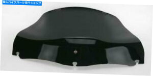 Windshield Klock��8.5in�ɓ������܂��B�t���A�t�����g�K���X�A�u���b�N99-13�n�[���[�t���n���gFLHX. Klock Werks 8.5in. Flare Windshield, Black 99-13 Harley FLHT FLHTC FLHX