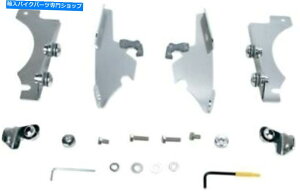 Windshield tBXVF[hb̂߂̃gK[bN}EgLbg/XȃtgV[hMEM8986 Memphis Shades Trigger-Lock Mount Kit for Fats/Slim Windshields MEM8986