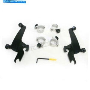 Windshield tBXVF[hiCgVF[hubNm[c[gK[bNn[hEFALbg - MEB1944 Memphis Shades Night Shades Black No-Tool Trigger-Lock Hardware Kit - MEB1944