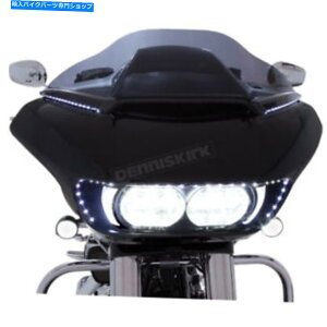 Windshield CIROLEDCg̃tgKXg - 11051 Ciro Black LED Lighted Horizontal Windshield Trim - 11051