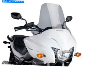 Windshield 2014-17 Honda CTX700 - ̂߂̃EBhXN[PUIGc[OEBhXN[ Puig Touring Windscreen for 2014-17 Honda CTX700 - Smoke