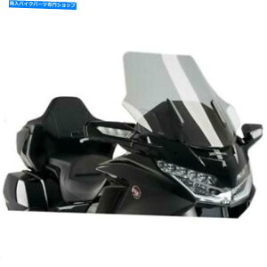 Windshield sOX[Nc[Otg/tgKX3mm̍eAN3160h Puig Smoke Touring Windscreen / Windshield 3mm High Impact Acrylic 3160H