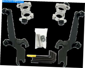 Windshield tBXVF[hubNgK[bN}EgLbg - SportShield WindShield MEB1985 Memphis Shades Black Trigger-Lock Mount Kit - Sportshield Windshield MEB1985