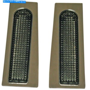 Windshield n[[2014-2017̂߂̃JX^_Ci~NXtBX[NLEDe[CgCT[g CUSTOM DYNAMICS FILLERZ SMOKED LED TAIL LIGHT INSERTS FOR HARLEY 2014-2017