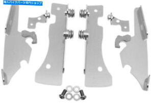 Windshield tBXFMEM8981b/XEtgKXpgK[bN}EgLbg Memphis Shades MEM8981 Trigger-Lock Mount Kit for Fats/Slim Windshields