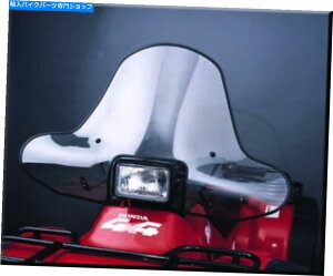 Windshield �X���b�v�X�g�[�}SS-2P SS-2�卑ATV�t�����g�K���X�A�n�C�J�b�g�A�E�g/�N���A Slipstreamer SS-2P SS-2 Big Country ATV Windshield, High Cut-Out/Clear