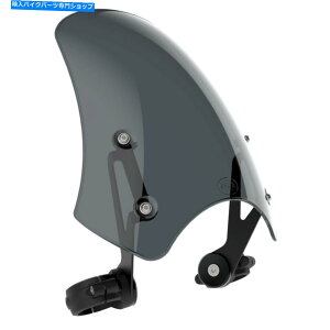 Windshield n[[ - _rbh\FXDCX[p[OChi2006-14j - _[c}[tCXN[_[N^g Harley-Davidson FXDC Super Glide (2006-14) - Dart Marlin Flyscreen in Dark Tint