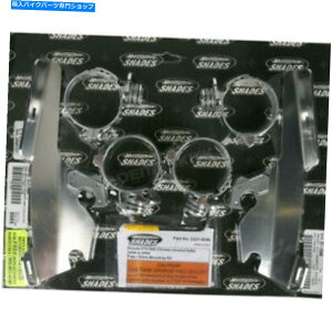 Windshield b/ SLIM - MEM8985ptBXVF[hm[c[gKbNn[hEFALbg Memphis Shades No-Tool Trigger-Lock Hardware Kit for Fats/Slim - MEM8985