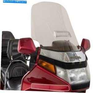 Windshield Slipstreamer�̌����p�t�����g�K���X - �N���A - �x���g�ƃ^���T�c�[�����OT-166VC Slipstreamer Replacement Windshield - Clear - Tulsa Touring with Vents T-166VC