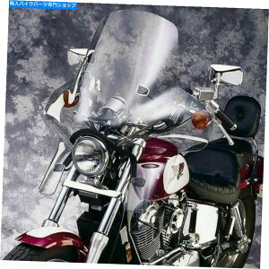 Windshield �i�V���i���T�C�N���v���L�t�F�A�����O3�E�B���h�V�[���h�A23�C���`�B H×29 3/4in�B W N8613-01 National Cycle Plexifairing 3 Windshield, 23in. H x 29 3/4in. W N8613-01�y���s�A���i�z