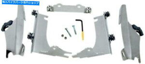 Windshield tBXVF[hgK[bN}EgLbg/XEEChV[hMEK1925 Memphis Shades Trigger-Lock Mount Kit for Fats/Slim Windshields MEK1925