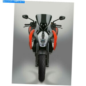 Windshield �i�V���i���T�C�N���_�[�N�O���[12.88 VSTREAM���L�T���|���J�[�{�l�[�g�E�B���h�V�[���h - N20804 National Cycle Dark Gray 12.88 VSTREAM Lexan Polycarbonate Windshield - N20804�y���s�A���i�z
