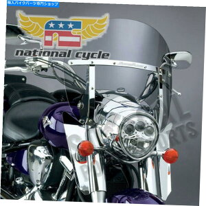 Windshield XCb`u[ĥ݂؂tgKX - Tint N21416 National Cycle SwitchBlade Chopped Windshield - Tint N21416