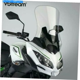 Windshield 川崎versys n20120のための国立サイクルVSTREAMの高さの高さ風防ガラススクリーン National Cycle Vstream Tall Windshield Screen Clear For Kawasaki Versys N20120