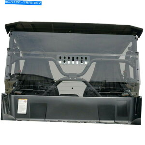 Windshield ���}�n�E�E�����@����X2 R-SPEC 19�ėp�̏Ƃ炳�ꂽ�㕔�t�����g�K���X For Yamaha Wolverine X2 R-Spec 19 General Purpose Vented Tinted Rear Windshield�y���s�A���i�z