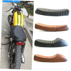 V[g I[goCJtF̃[T[V[gtbgnvTh̃z_XYL}nn[[ Motorcycle Cafe Racer Seat Flat Brat&Hump Saddle For Honda Suzuki Yamaha Harley
