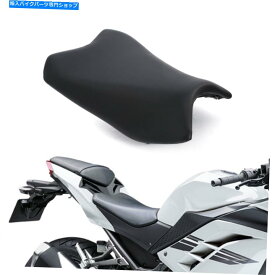 シート 川崎忍者EX300 2013-2017 14 15 16 Black Front Driver Seat Fit For Kawasaki Ninja EX300 2013-2017 14 15 16