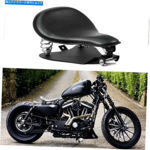 V[g n[[X|[cX^[XL883 1200{x`bp[̂߂̃I[goCt\V[g Motorcycle Black Spring Solo Seat For Harley Sportster XL883 1200 Bobber Chopper