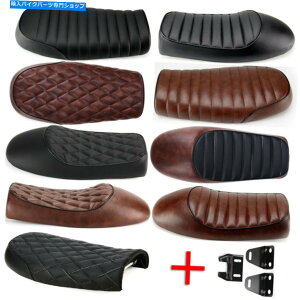 V[g z_}nؐ̂߂̃jo[TgȃI[goCnvJtF[T[V[g Universal Retro Motorcycle Hump Cafe Racer Seat For Honda Yamaha Suzuki Kawasaki