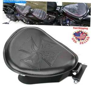 V[g n[[X|[cX^[1200pI[goC3 "XvONX\V[guPbgx[XLbg Motorcycle 3h Spring Cross Solo Seat Bracket Base Kit For Harley Sportster 1200