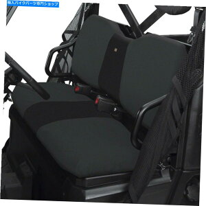 V[g Polaris Ranger Crew Diesel 16-18N[hMAUTVubNx`V[gJo[ For Polaris Ranger Crew Diesel 16-18 QuadGear UTV Black Bench Seat Cover