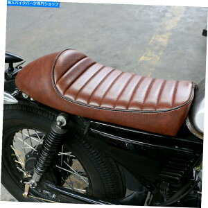 V[g Honda CB؃}n̂߂̒F̃I[goCnvJtF[T[Thre[WV[g Brown Motorcycle Hump Cafe Racer Saddle Vintage Seat For Honda CB Suzuki Yamaha