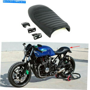 V[g z_XYL}nč̂߂̍̃jo[TI[goCJtF[T[nvV[gtBbg Black Universal Motorcycle Cafe Racer Hump Seat Fit For Honda Suzuki Yamaha US