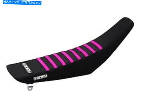V[g 2008-2018 Yamaha TTR 125V[gJo[ׂĂ̍/sNuyMFG 2008-2018 YAMAHA TTR 125 Seat Cover ALL BLACK / PINK RIBS by Enjoy Mfg