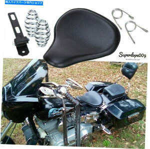 V[g n[[\tgX|[cX^[{x`bp[̂߂̃I[goCt\V[g Motorcycle Large Spring Solo Seat for Harley Softail Sportster Bobber Chopper US