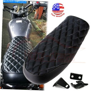 V[g I[goCBe[WJtF̃[T[V[ggTĥ߂̃Tĥ߂̃gȃThgJtF[T[ Motorcycle Vintage Cafe Racer Seat Retro Saddle For Honda CB CL Retro Cafe Ra