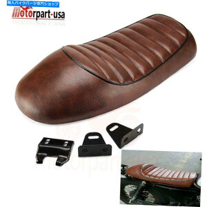 V[g z_XYLRĈ߂̂Ԃ炵tbgJtF[T[re[WV[gTh Hump Flat Brat Cafe Racer Vintage Seat Saddle For Honda Suzuki Yamaha Kawasaki