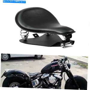 �V�[�g Harley Sportster XL883�̂��߂̃u���b�N�I�[�g�o�C�̏t�̃\���V�[�g�x�[�X�v���[�g�̎��� Black Motorcycle Spring Solo Seat Base Plate Mounting For Harley Sportster XL883
