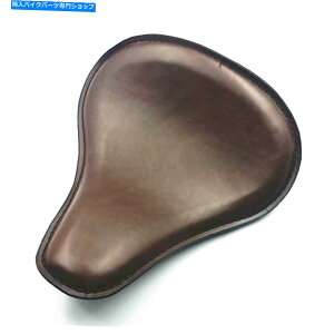 V[g n[[z_XYLJX^̂߂̒F̃re[WI[goC̑傫ṽ\̍ Brown Vintage Motorcycle Large Leather Solo Seat For Harley Honda Suzuki Custom