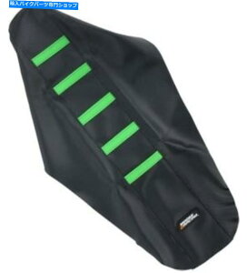 V[g [XutV[gJo[ubN/O[JTLKX450F / KX250F 2006-2008 Moose Ribbed Seat Cover Black/Green Kawasaki KX450F/KX250F 2006-2008