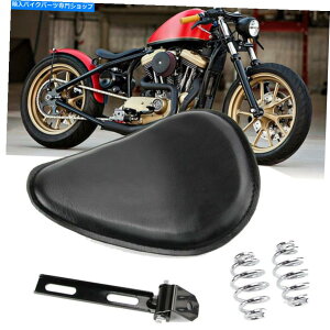V[g ubNI[goC\V[g3 "n[[X|[cX^[{o[JX^pXvOuPbg Black Motorcycle Solo Seat 3" Spring Bracket For Harley Sportster Bobber Custom