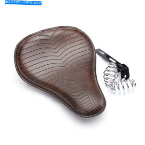 V[g z_VhEXsbgG[XVT 1100 750{o[uEI[goCXvO\V[g For Honda Shadow Spirit ACE VT 1100 750 Bobber Brown Motorcycle Spring Solo Seat