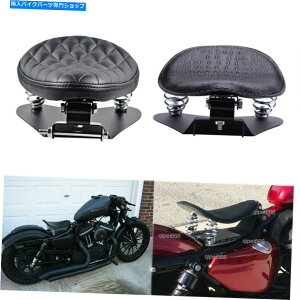 シート Bobber Solo席の春のブラケットベースのハーレースポーツスターXL 883 1200 Iron 883 Bobber Solo Seats Spring Bracket Base For Harley Sportster XL 883 1200 Iron 883
