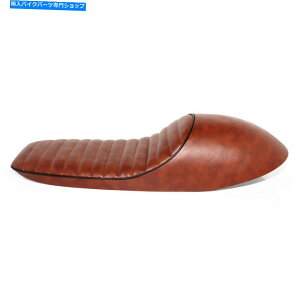 �V�[�g ���GS500E 550 T500�̂��߂̒��F�̂��ԃr���e�[�W�J�t�F�̃��[�T�[�V�[�g�T�h���I�[�g�o�C Brown Hump Vintage Cafe Racer Seat Saddle Motorcycle For Suzuki GS500E 550 T500�y���s�A���i�z
