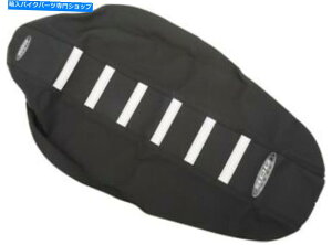 V[g SDG 6uObp[V[gJo[zCgu/ubN95944WKz_CRF250R 2018 SDG 6-Rib Gripper Seat Cover White Ribs/Black #95944WK Honda CRF250R 2018