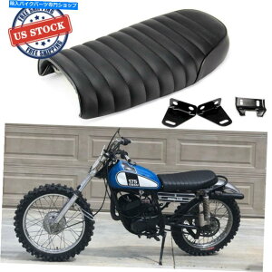 �V�[�g ���GS Honda CB500�̂��߂̃��j�o�[�T���I�[�g�o�C�J�t�F���[�T�[�V�[�g�t���b�g�u���b�g�T�h�� Universal Motorcycle Cafe Racer Seat Flat Brat Saddle for Suzuki GS Honda CB500�y���s�A���i�z