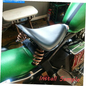 V[g z_VhEG[X750 1100̂߂̃uPbgt̎ttĂ郌U[\̍ Leather Solo Seat With Bracket Spring Mounting For Honda Shadow ACE 750 1100