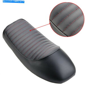 �V�[�g ���}�nxj750 xs400 SR500 RD400�̃I�[�g�o�C�u���b�N�J�t�F���[�T�[�n���v�V�[�g�T�h�� Motorcycle Black Cafe Racer Hump Seat Saddle For Yamaha XJ750 XS400 SR500 RD400