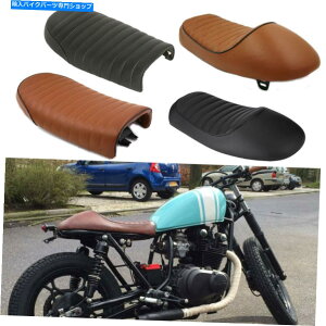 �V�[�g KZ400 KZ550 CB350 CB750 CB750 CB750 CB750 CB750 CB750 Z650�p�I�[�g�o�C�r���e�[�W�J�t�F���[�T�[�T�h���V�[�g Motorcycle Vintage Cafe Racer Saddle Seat For KZ400 KZ550 CB350 CB750 CL350 Z650