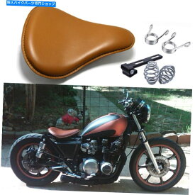 シート 川崎vulcan VN 500 750 800 900ボバーのためのオートバイの春のソロ運転席 Motorcycle Spring Solo Driver Seat For Kawasaki Vulcan VN 500 750 800 900 Bobber