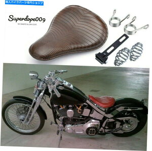 V[g n[[\tgXvK[{x`bp[̂߂̃I[goCt\V[g Motorcycle Large Spring Solo Seat for Harley Softail Springer Bobber Chopper US